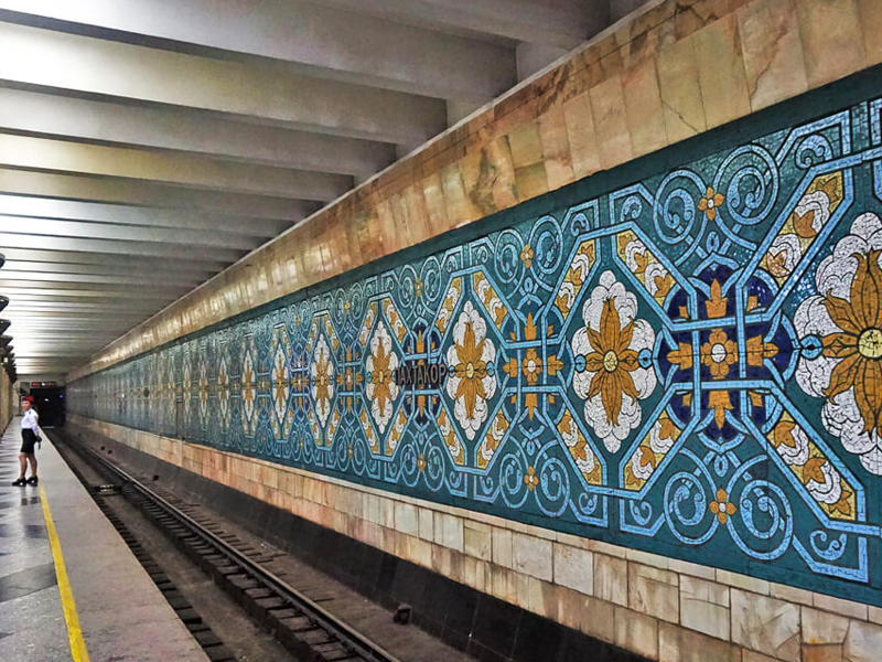 متروهای جذاب دنیا ، متروی تاشکند